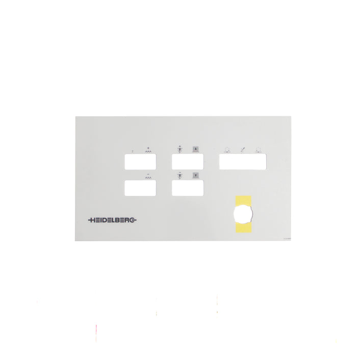AC-346 Heidelberg Control Console Plate SM74 10.105.3699/01