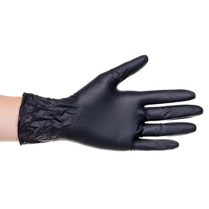5G Black Nitrile Gloves