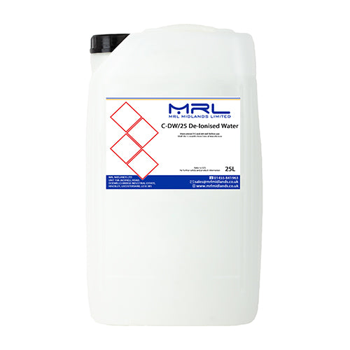 C-DW/25 MRL De-Ionised Water
