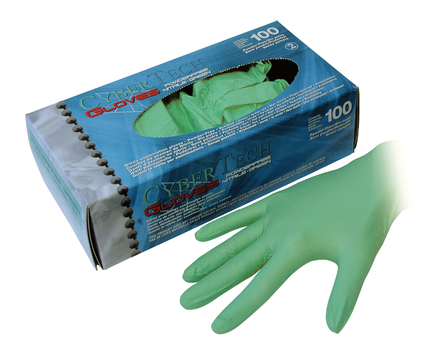 Cyber Tech Nitrile Powder Free Gloves