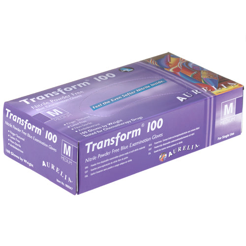 M-2359 Transform Blue Nitrile Powder Free Gloves