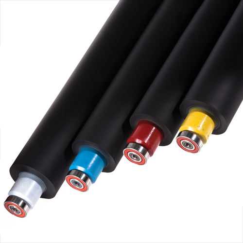 M-2455-M-2456-M-2457-M-2458 HEIDELBERG RUBBER ROLLER SET GTO46 INKERS DAMPERS FULL EXCHANGE RECOVER