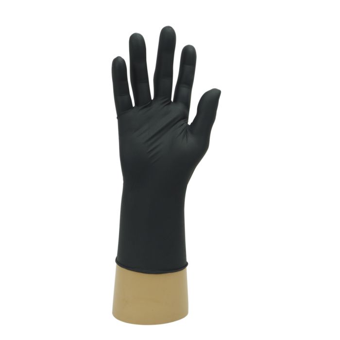 M-2516 Bodyguards GL897 Black Nitrile Powder Free Gloves