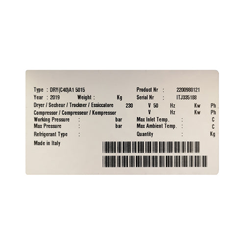 M-3007-MARK-MSM-MAXI-DX-5.5kW-Screw-Compressor-Label-2