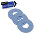 M-3412-M-3459 Miscellaneous Flat Suckers - 38MM 15MM 0.8MM BLUE 35MM
