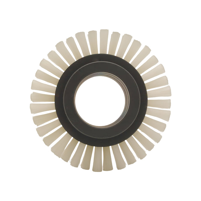 Plastic Core Brush Wheel Compatible with Bobst BSA1027019600 SOFTER BRISTLES
