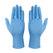 M-3567 Titan 5G Blue Nitrile Gloves LARGE POWDER FREE BEAD CUFF