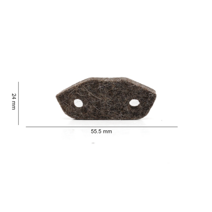 M-3580 KBA Felt End Seals CUST-1519-03, CUST-1521-09 SMALL