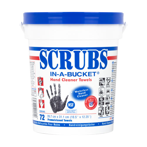 SCRUBS-IN-A-BUCKET Hand Cleaner Towels — MRL Midlands Ltd