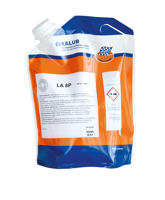 M-442 Elkalub LA 8 Chain Lubricant LA8P 2.5LITRE 2.5KG 00.580.5591 UK OFFICIAL DISTRIBUTOR