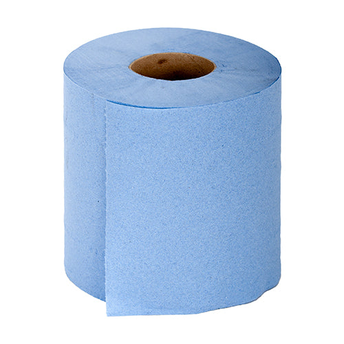 M-490 Blue Centre Feed Tissue Roll 6 Pack