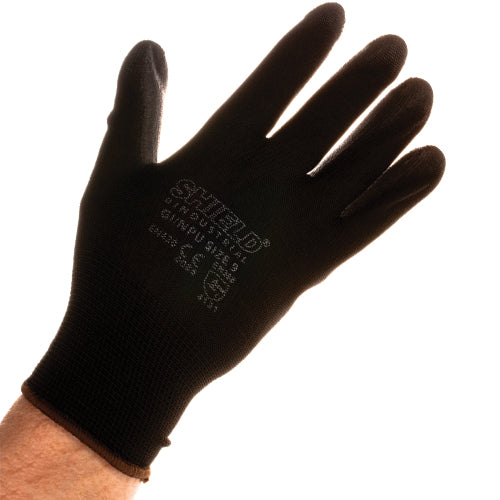M-802 Polyurethane Palm Nylon Work Gloves SHIELD GI/NPU