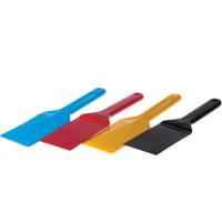Plastic Ink Knives Blue, Red, Yellow, Black